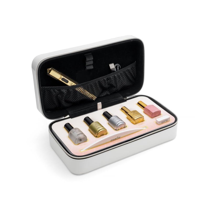 APRS Apres Ombre Gel-X® Nail Extension Kit, 14 sizes 00-9, Premium Quality, Professional Nail Tips Starter Kit (Sculpted Coffin Long) - Image 3